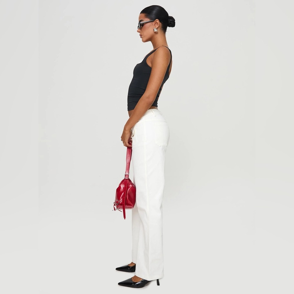 Benicale Low Rise Cargo Pants White - Picture 3 of 8